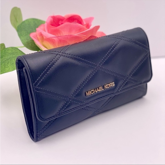 Michael Kors Trifold Wallet Black - Picture 11 of 11